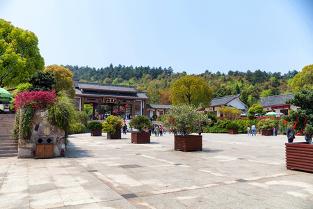 Scenery at the Qionglong Mountainのeditorial素材