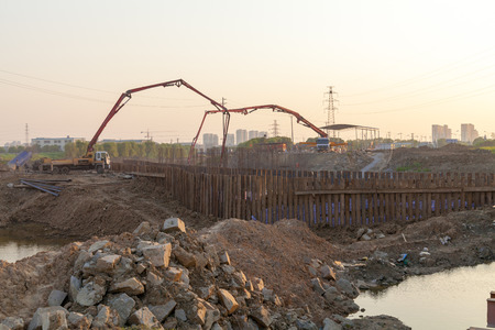 Building siteの写真素材