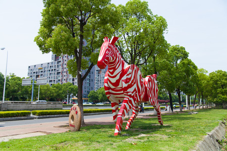 horse sculptureのeditorial素材