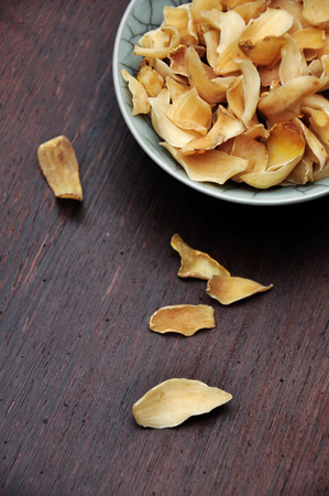 Dried lily sliceの写真素材