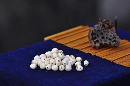 Lotus seedsの写真素材