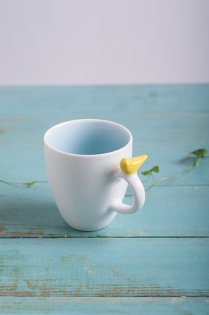 Closeup of a cupの写真素材
