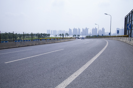 Cars on the roadの写真素材