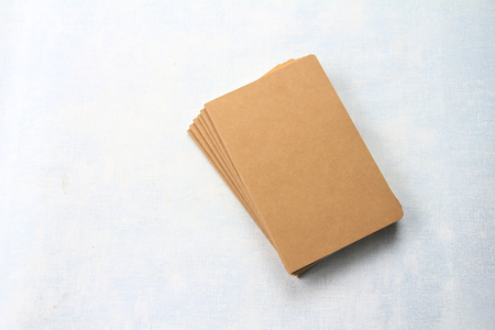 Closeup of notebookの写真素材
