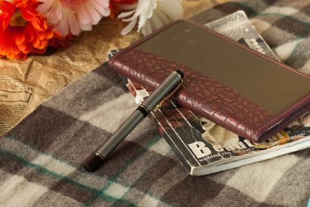 Pen and Notepadのeditorial素材