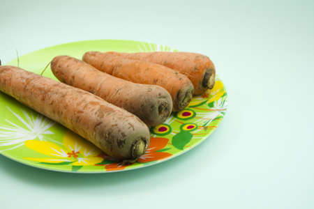 Fresh Carrots for cookingの写真素材