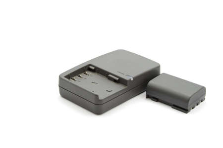 Battery with Battery Charger device の写真素材