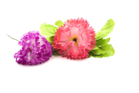 Decoration Flower on White Background の写真素材