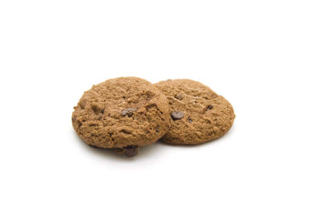 Baked Brown Cookies の写真素材