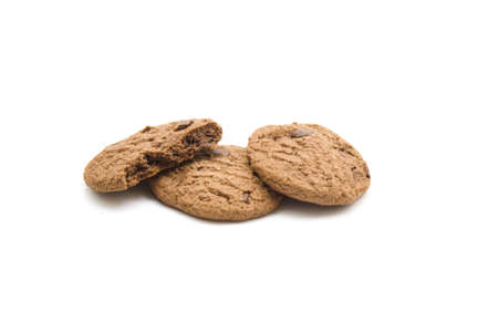 Baked Brown Cookies の写真素材