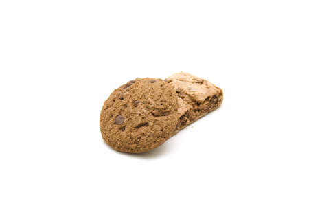 Baked Brown Cookies for Eating の写真素材
