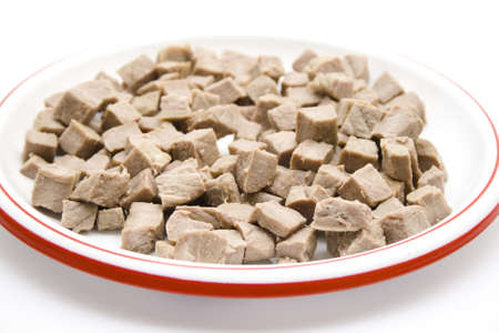 Cooked Beef on Plate の写真素材