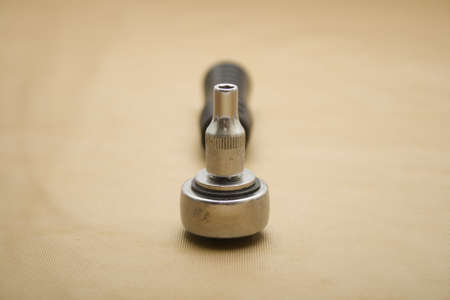Ratchet for Working on Gold Underlayment の写真素材