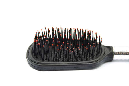 Black Hair Comb  for Personal Care の写真素材