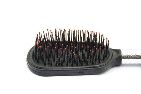 Black Hair Comb  for Personal Care の写真素材
