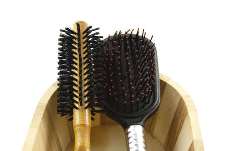 Different Hair Brush の写真素材