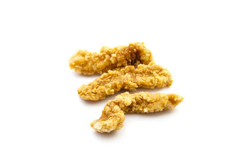 Frying Breading Chickenの写真素材