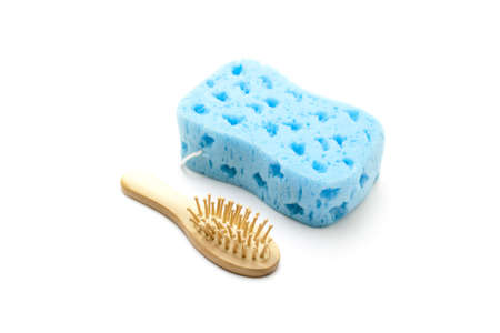 Bathsponge with Handbrush の写真素材