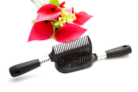 Different Hairbrush の写真素材