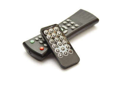 Black Television Remote Control