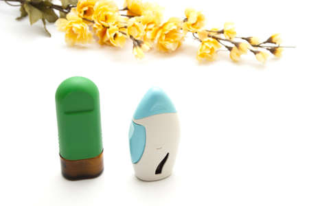Different Nasal Spray Inhalerの写真素材
