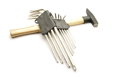 Hammer with Torx Wrench Set の写真素材
