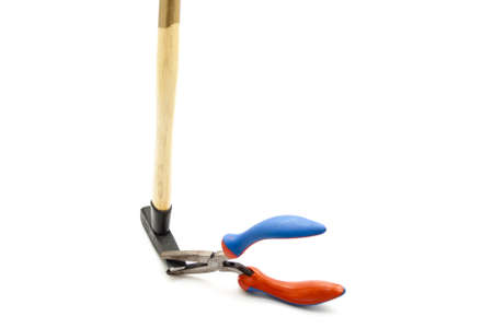 Hammer with tong の写真素材