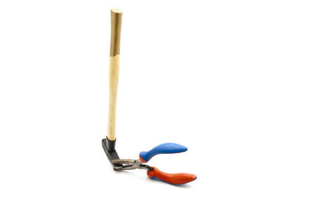Hammer with tongの写真素材
