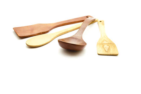 Different Wooden Cooking Spoon の写真素材