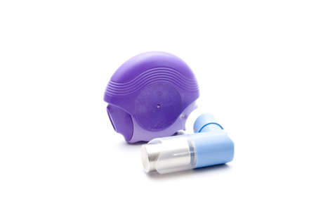 Different Asthma Inhaler の写真素材