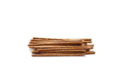 Salt Sticks on white background の写真素材