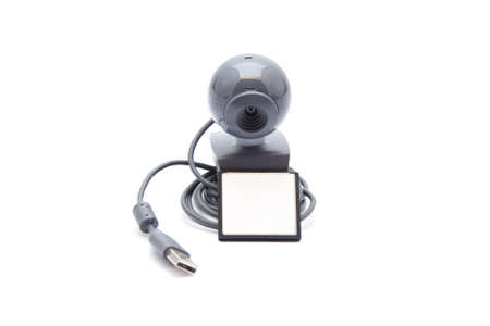 Webcam with Card Mediumの写真素材