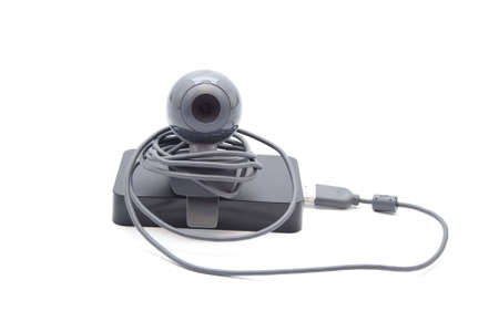 Webcam with External hard Drive Disk 
