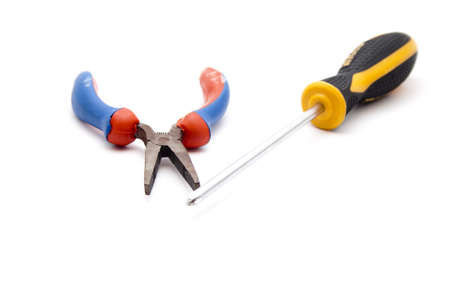 Tong with Screwdriver の写真素材