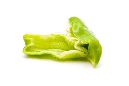 Fresh green Capsicum の写真素材