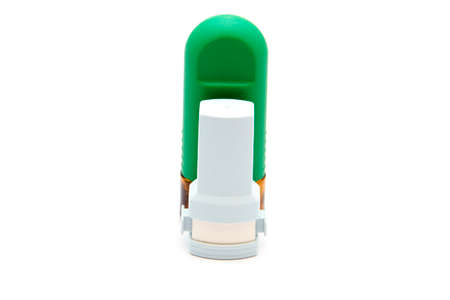  Nasal Spray with Asthma Inhaler の写真素材