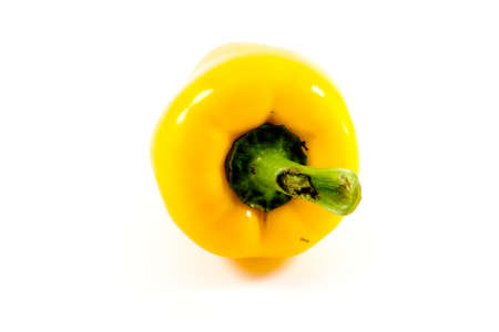 Fresh Yellow Capsicum の写真素材