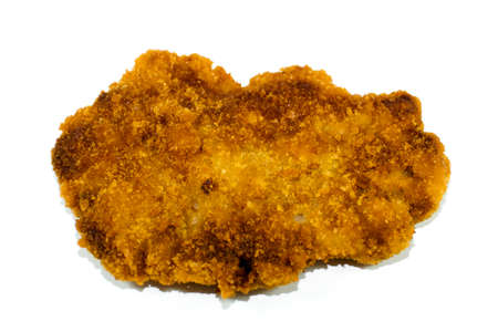 Fresh Breaded and Baked Slices from Beef の写真素材