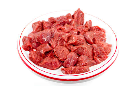 Fresh Sliced Beef Meat の写真素材