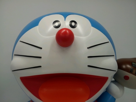 Doraemon figure at expo