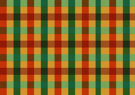 Seamless tartan plaid pattern background. Vector illustration.の写真素材