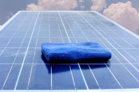 solar panel cleaner Maintenance of solar panels or photovoltaic modules Sustainable resources and...