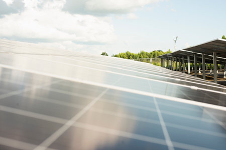 Solar panel generator cell Alternative electricity sources for the future world The concept of...