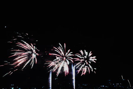 Colorful fireworks in the sky on New Year's Eve, rituals to welcome New Year in every corner of the...