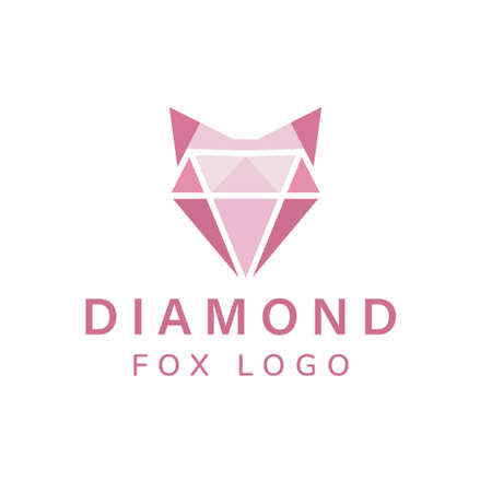 Small dog silhouette design logo, mini poodle facing. Veterinarians, veterinarians.のイラスト素材