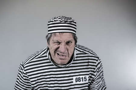 Prisoner, Gangster, Funny jail jailhouseの写真素材