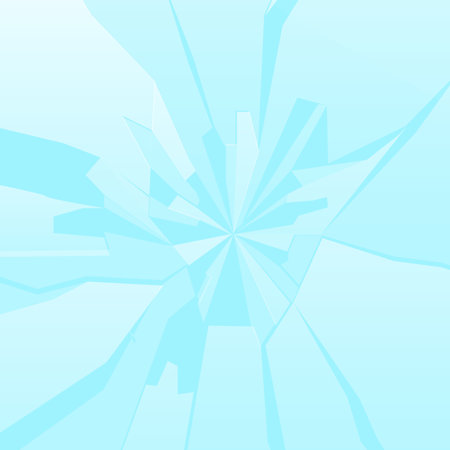 Vector illustration of a broken glass surfaceのイラスト素材