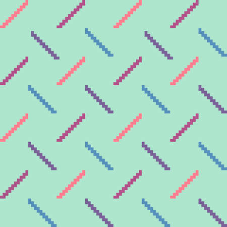 Geometric seamless pattern. An interesting pattern in delicate colors. For textiles, packaging.