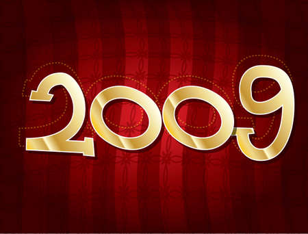 2009 celebrationのイラスト素材