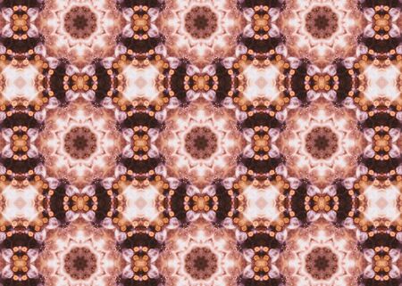 Brown Fractal Abstract Background Art